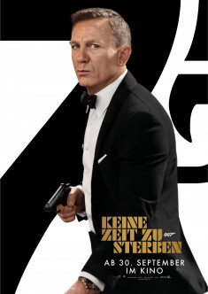 Filmplakat James Bond - Keine Zeit zu sterben (007)